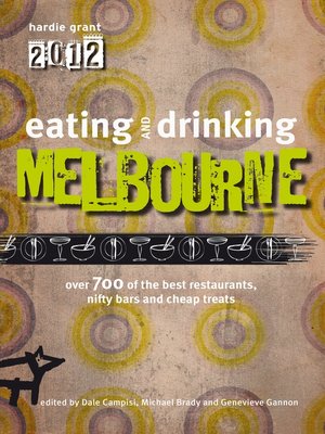 cover image of Eating and Drinking Melbourne